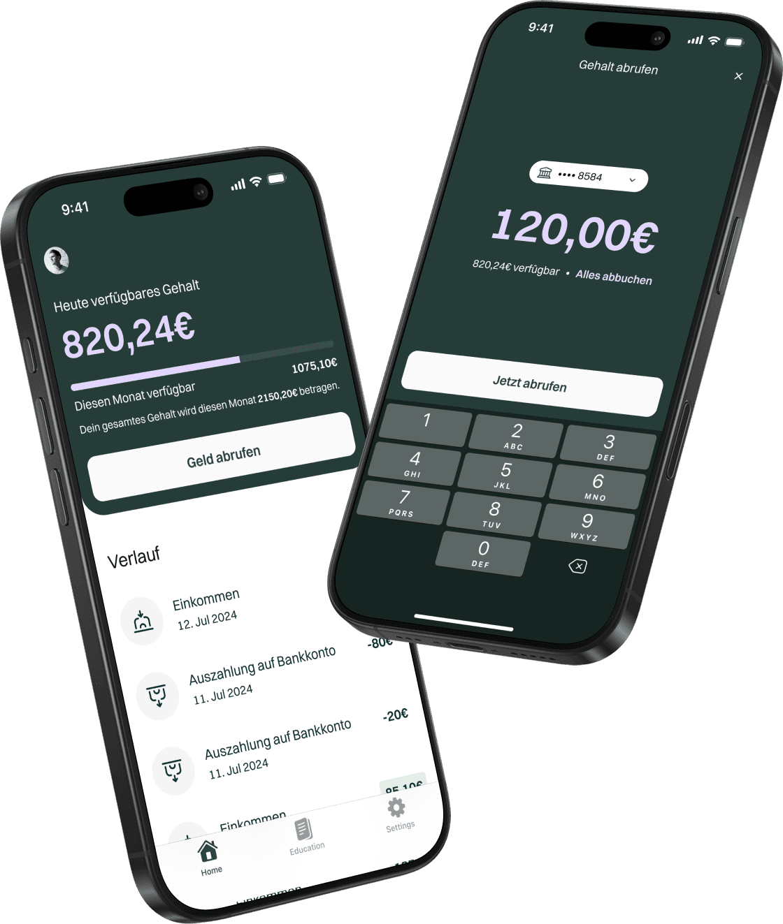 WageBeam Mockup